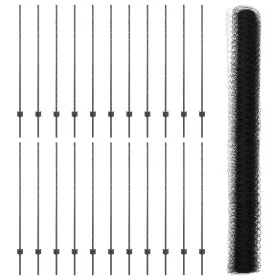 Publicaciones de Valla 22 pcs U-Channel Gris 140