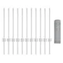 Postes para Cerca 11 pcs U-Channel 60 cm Acero Galvanizado, Cerca Hexagonal 0.6x25 m Acero Galvanizado | Foro24.es | Tu tienda online para hogar, jardín y más Foro24.es