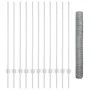 Set de Valla de Jardín 2 Piezas Acero galvanizado 25 x 1.2 m | Foro24.es | Tu tienda online para hogar, jardín y más Foro24.es