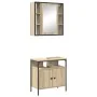 Juego de Muebles de Baño de 2 Piezas en Roble de Sonoma | Foro24.es | Tu tienda online para hogar, jardín y más Foro24.es