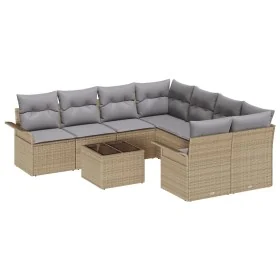 Comprar Set de Sofá de Jardín de 9 Piezas con