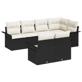 Conjunto de Sofás de Jardín de 7 Piezas con