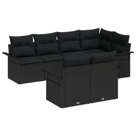 Conjunto de Sofás de Jardín de 7 Piezas con