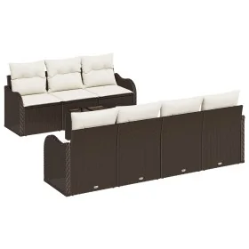 Conjunto de Sofás de Jardín de 8 Piezas con