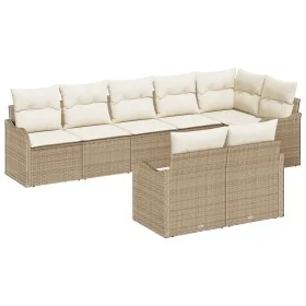 Conjunto de Sofás de Jardín de 8 Piezas con