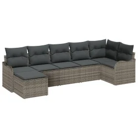 Conjunto de Sofá de Jardín de 7 Piezas con