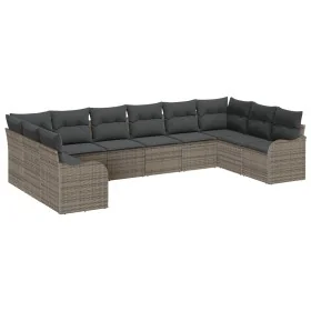VidaXL Conjunto de Sofá Jardín 10 Piezas con