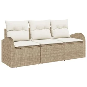Comprar Juego de Sofá de Jardín de 3 Piezas con