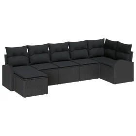 Comprar Set de Sofás de Jardín de 7 Piezas con