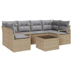 Conjunto de Sofá de Jardín de 7 Piezas con