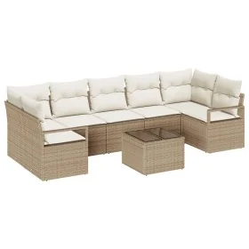 Conjunto de Sofá de Jardín de 8 Piezas con