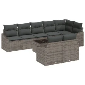 Conjunto de Sofá de Jardín de 8 Piezas con
