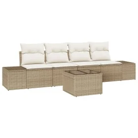Conjunto de Sofá de Jardín de 5 piezas con