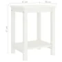 Nachttisch aus massivem weißem Kiefernholz, 35 x 30 x 47 cm von vidaXL, Nachttische - Ref: Foro24-322210, Preis: 40,68 €, Rab...