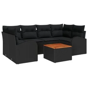Conjunto de Sofá de Jardín de 7 Piezas con