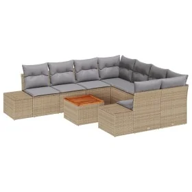 Comprar Conjunto de Sofá de Jardín de 9 Piezas