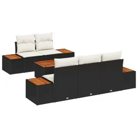 Conjunto de Sofá de Jardín de 6 Piezas con