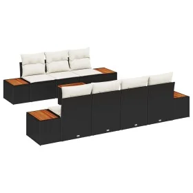 Conjunto de Sofás de Jardín de 8 Piezas con