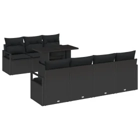 Conjunto de Sofás de Jardín de 8 Piezas con
