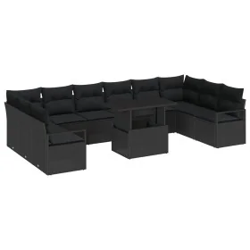 Conjunto de Sofá de Jardín de 11 Piezas con