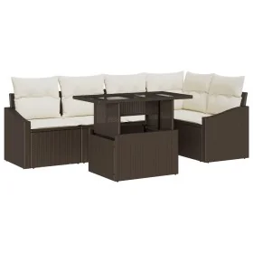 Comprar Juego de Sofás de Jardín de 6 Piezas con