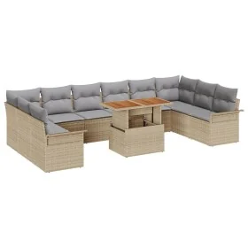 Conjunto de Comedor de Jardín de 11 Piezas con