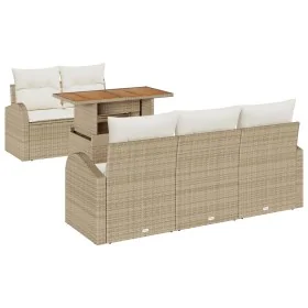 Conjunto de Comedor de Jardín de 6 Piezas con