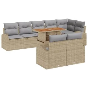 Juego de Comedor de Jardín de 9 Piezas con