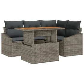 Conjunto de Comedor de Jardín de 5 Piezas con