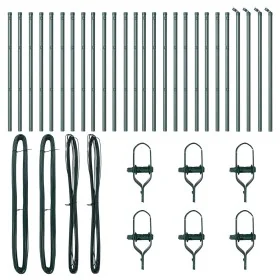 Comprar Posts de cerca 26 pcs Verde Ø32 mm 80 cm