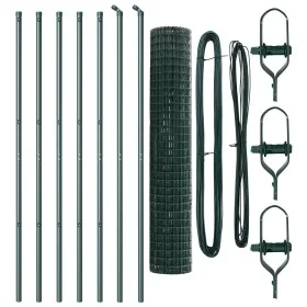 Valla Europea de con 7 Postes 1.6x10 m Acero