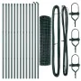 Cerca Euro de con 13 postes 1x25 m de acero galvanizado verde | Foro24.es | Tu tienda online para hogar, jardín y más Foro24.es