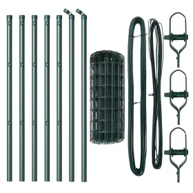 Euro Fence con 7 postes 0.4x10 m acero