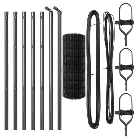 Euro Fence con 13 postes de 0.4x25 m de acero