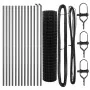 Cerca Euro Set de 2 Gris Acero 25 x 1 m Duradero Cerca Euro von , Zaunpaneele - Ref: Foro24-3350447, Preis: 165,66 €, Rabatt:...