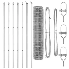 Comprar Valla Euro de con 7 postes 1.6x10 m de