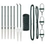 Euro Fence con 7 Poste con Picos 0.8x10 m Acero Galvanizado Verde | Foro24.es | Tu tienda online para hogar, jardín y más Foro24.es
