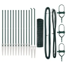 Euro Fence con 13 Postes de Pica 1x25 m Acero