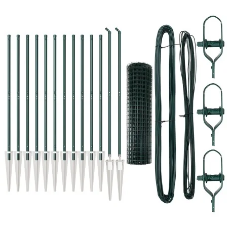 Cerca Euro de Set de 2 Verde Metal 25 x 1.0 m Duradera von , Zaunpaneele - Ref: Foro24-3350599, Preis: 223,08 €, Rabatt: -5%%