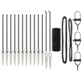 Cerca Euro Gris Set de 2 Gris Metal 25 x 1 m Durable by , fence panels - Ref: Foro24-3350712, Price: 237,91 €, Discount: -5%%
