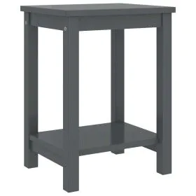 Massivholz-Nachttische aus dunkelgrauem Kiefernholz 35x30x47 cm von vidaXL, Nachttische - Ref: Foro24-322214, Preis: 38,20 €,...