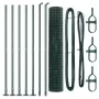 Cerca Euro con 7 Postes Flangados 1.4x10 m Acero Galvanizado | Foro24.es | Tu tienda online para hogar, jardín y más Foro24.es