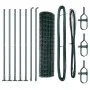 Euro Fence con 7 Postes Flangados 1x10 m Acero Galvanizado | Foro24.es | Tu tienda online para hogar, jardín y más Foro24.es