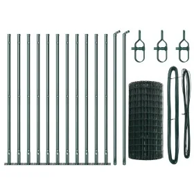 Cerca Euro de con 13 postes flangados de 0.4x25 m