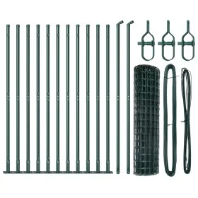 Cerca Europea con 13 Postes Flangados 0.8x25 m de