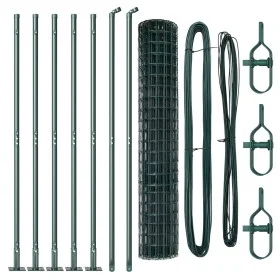 Comprar Cerca Euro Juego de 2 Verde Metal 10 x