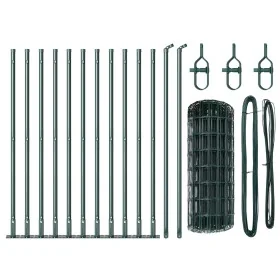Valla Euro con 13 postes con brida 0.4x25 m de acero galvanizado von , Zaunpaneele - Ref: Foro24-3350884, Preis: 133,33 €, Ra...