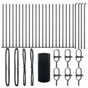 Euro Fence con 13 Postes Flangeados 0.4x50 m