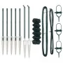 Cerca de Cadena con 7 Postes de Espiga 0.6x10 m Acero Galvanizado | Foro24.es | Tu tienda online para hogar, jardín y más Foro24.es