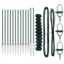 Cerca de Eslabones de Cadena con 13 Postes de Espiga 1x25 m Acero Galvanizado | Foro24.es | Tu tienda online para hogar, jardín y más Foro24.es